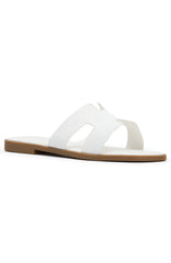 Kyra Sandals White Raffia