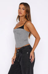 Atomic Heart Bustier Grey