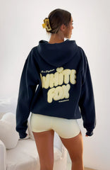 Daydreamers Angelina Oversized Hoodie Navy