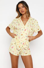 Dreamscape Printed Pyjama Set Fruit Salad