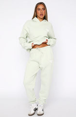 11th Street Keeping It Real Sweatpants Iced Matcha