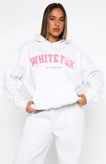 Daydreamers Madeline Oversized Hoodie Grey Marle