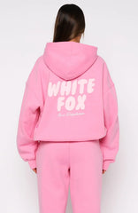 Daydreamers Nadia Oversized Hoodie Bubblegum