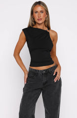 Time To Forget Top Black