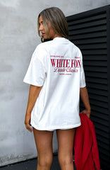 Decade Classics Essential Oversized Tee White