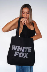 Always Shining Tote Bag Black