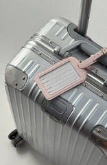Checked In Luggage Tag Baby Pink