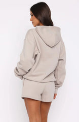 Core Classic Oversized Hoodie Moon