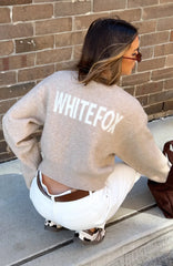 Can't Help Falling Knit Sweater Beige