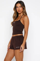 Test Drive Lounge Shorts Chocolate