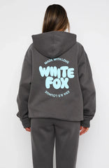 With Love For You Oversized Hoodie Volcanic