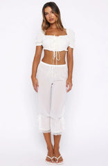 Summer Diaries Pants Off White