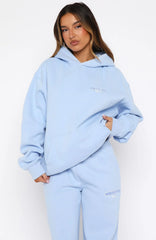 Vol. 1 Oversized Hoodie Blue