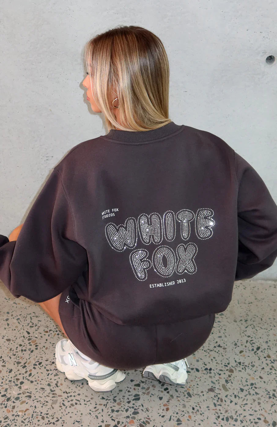 Forever Is Ours Oversized Sweater Charcoal