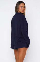 Dreamscape Long Sleeve Pyjama Set Navy