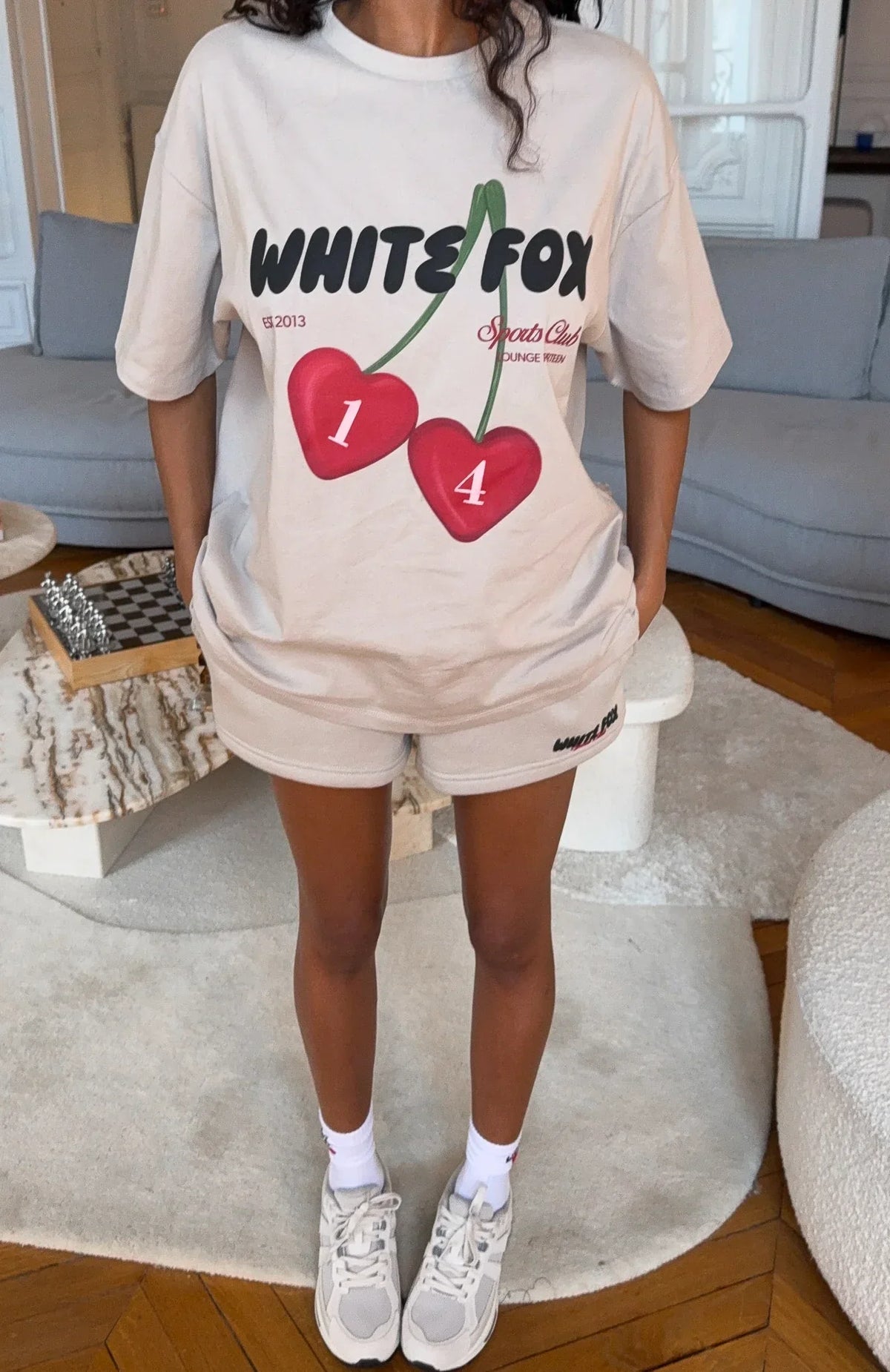 Club 14 Trinity Oversized Tee Moon