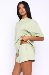 Can't Miss It Lounge Shorts Sage