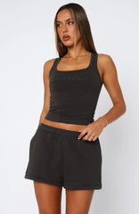 From The Archives Lexi Tank Charcoal