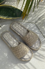 Elijah Sandals Natural Woven