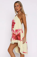 Heartbreaker Status Mini Dress Lemon Twist