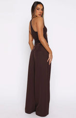 Figuring Out Feelings Pants Chocolate