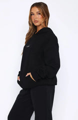 Core Essentials Oversized Hoodie Black