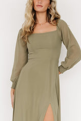 Giselle Maxi Dress | Dusty Olive